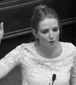 Rebecca Meredith, one of the two female debaters who was heckled at the Glasgow Ancients competition